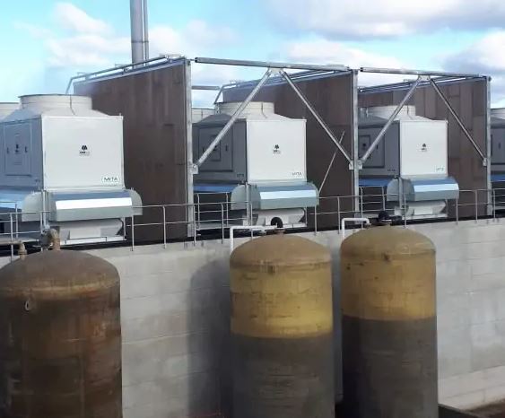 Tour aéroréfrigérante centrale nucléaire légère et non corrodable à circuit ouvert - PME-E_1