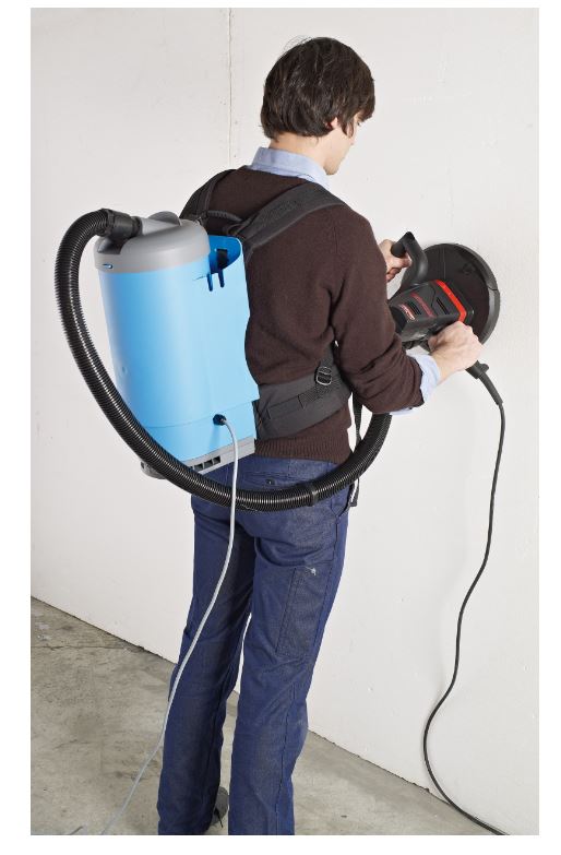 Aspirateur dorsal T-1 - cuve en polypropylène - brosses standard incluses_1