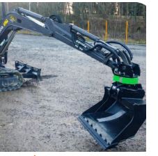 Godet curage fixe pour rotator_1