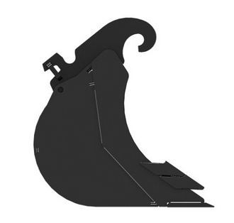 Godet d'excavation-mini-pelle - caterpillar finance france - 700 mm (28 in) - poids 47 kg_1