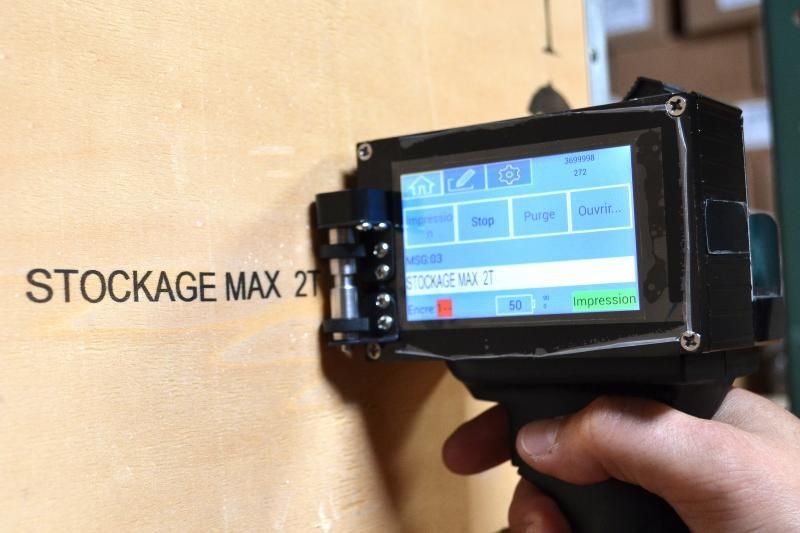 Imprimante de marquage jet d'encre haute résolution avec écran tactile - TI 300 - résolution jusqu'à 750 dpi_1