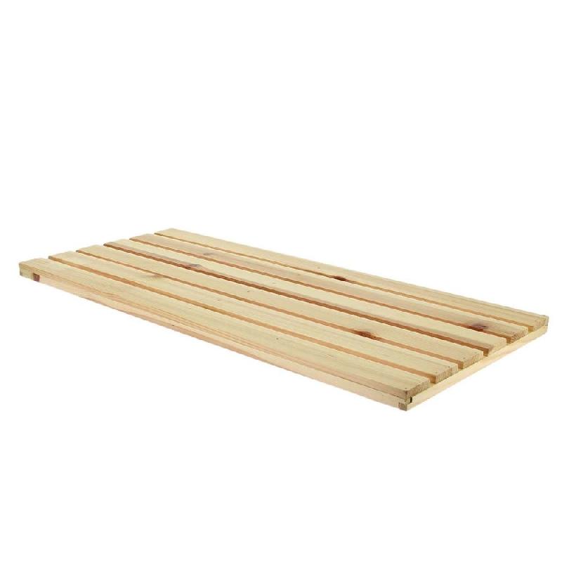 Planche caillebotis pin vernis 62,5x28x2 cm_1