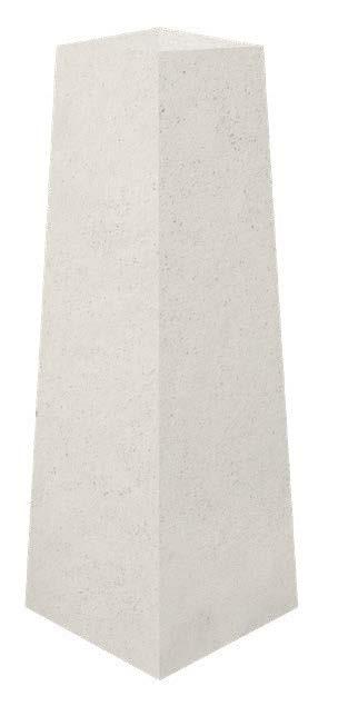 Plot et Borne Pyry en Béton - 3 Finitions - Blanc Sablé, Gris Sablé, Gravillons Lavés_1