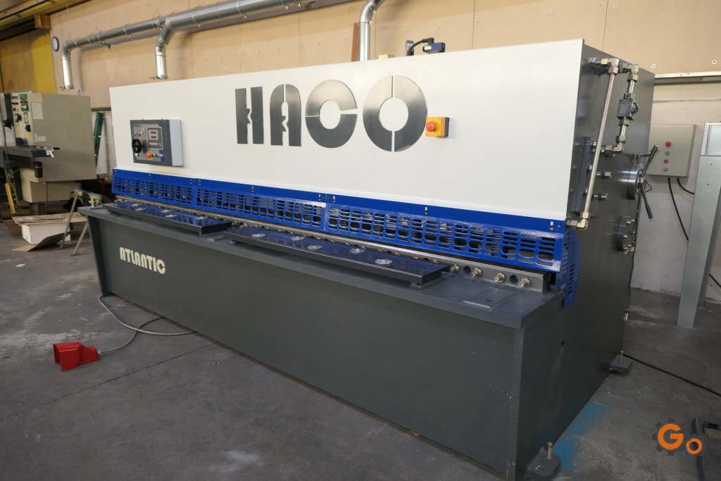 Cisaille guillotine HACO ATS 3206 - Longueur de coupe 3200 mm - Épaisseur jusqu'à 6 mm - Année 2014 - Référence 8971_1
