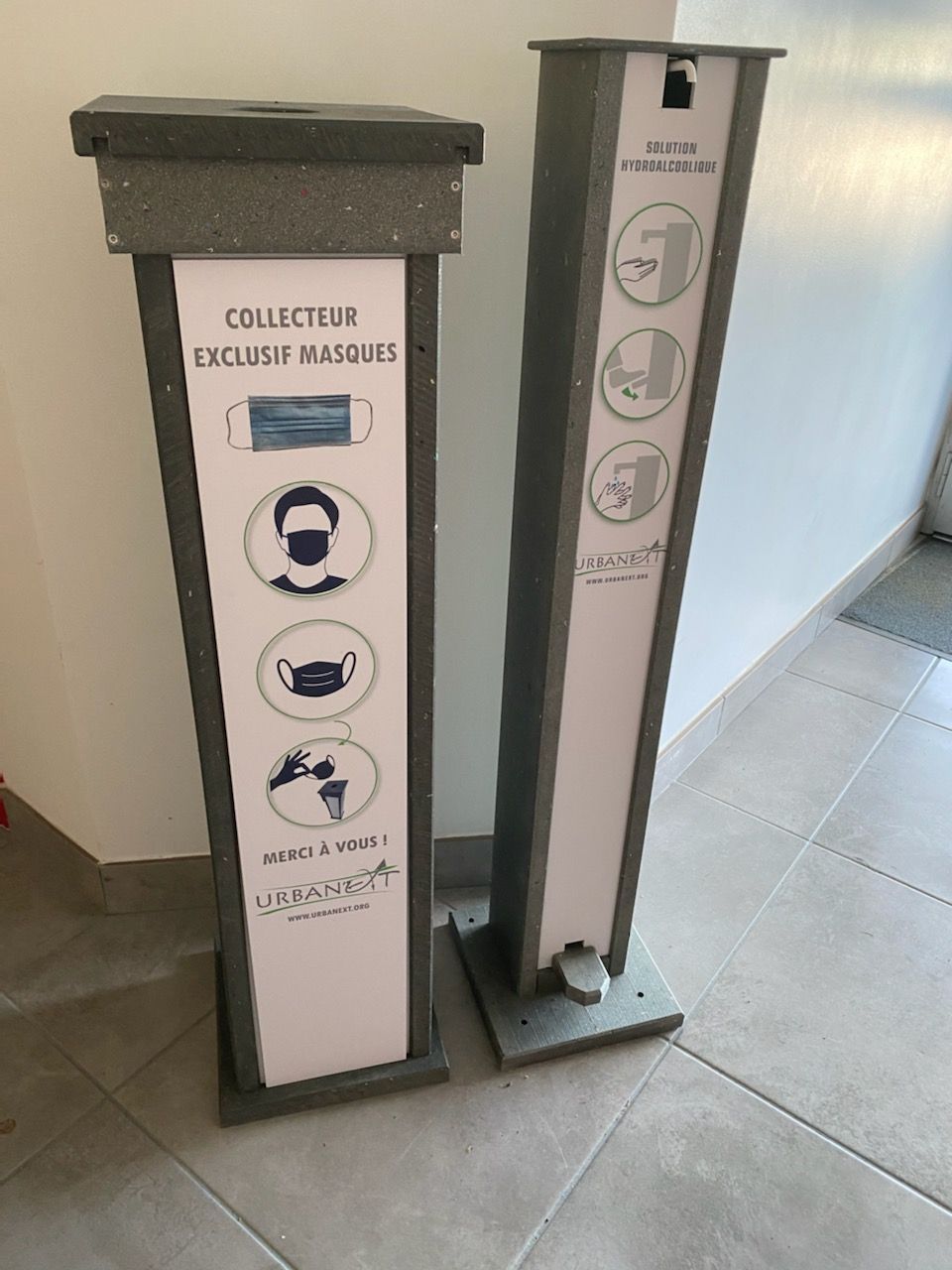 Collecteur de masque 100% recyclé avec une capacité de 23 litres_0