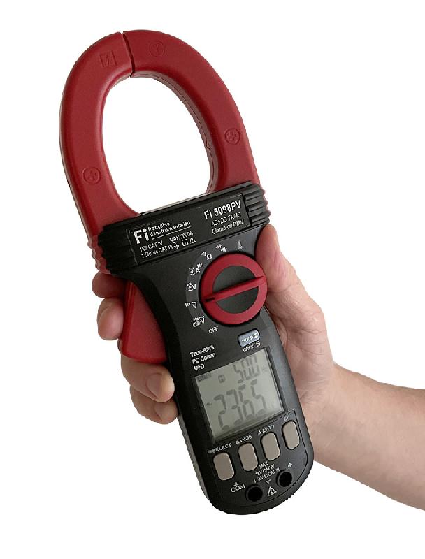 FI5098PV - Pince multimètre TRMS AC+DC 6000 points, 2000 A AC/DC, 1000 V CAT IV, 1500 V DC CAT III, Ø55 mm_1