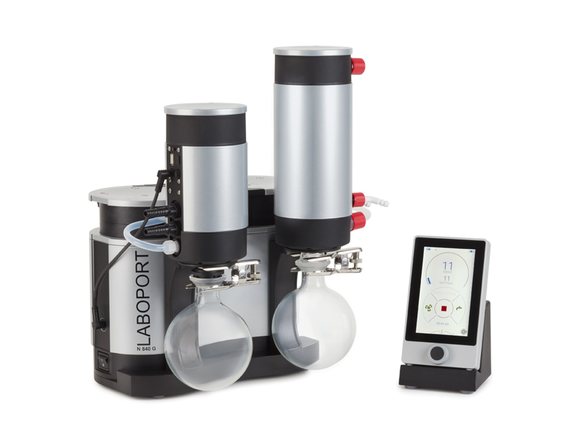 Pompe de laboratoire LABOPORT® SC 840 G - système à vide et à membrane, débit max. 34 l/min_1