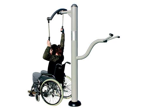 Appareil de fitness Urba Gym PMR - Étirements du Dos et des Membres Supérieurs - Acier peint à la poudre - 39,8 kg_1