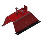 Machine agricole adaptable à l'avant ou à l'arrière avec attelage catégorie 2