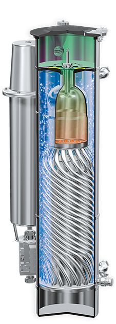 Chaudière écologique avec faible consommation électrique