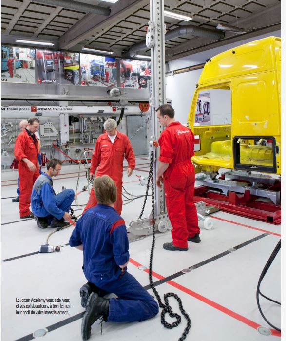 Système de redressage de tour de cabine josam pour une réparation efficace de carrosserie haute portée_1