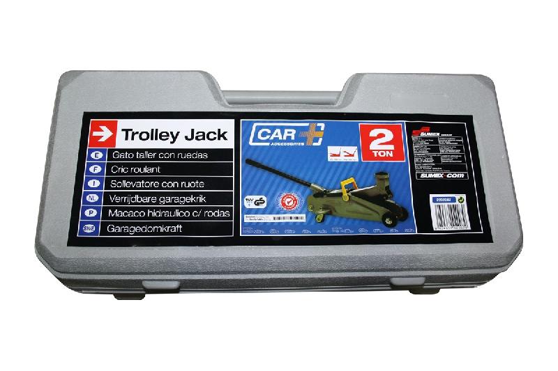 TOPCAR - CRIC HYDRAULIQUE ROULEUR 2 TONNES - 2202007_1