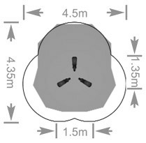 Collection de cerceaux Zingo pour aires de jeux - réf 8019865 - Hags - Vert - Scellement béton_1