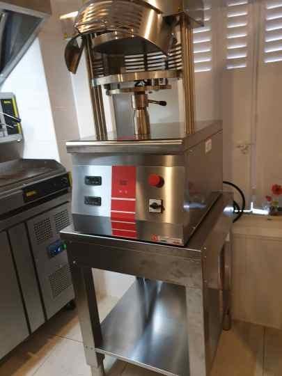 Pizzagroup - presse à pizza / formeuse 33 cm avec support 230v_1