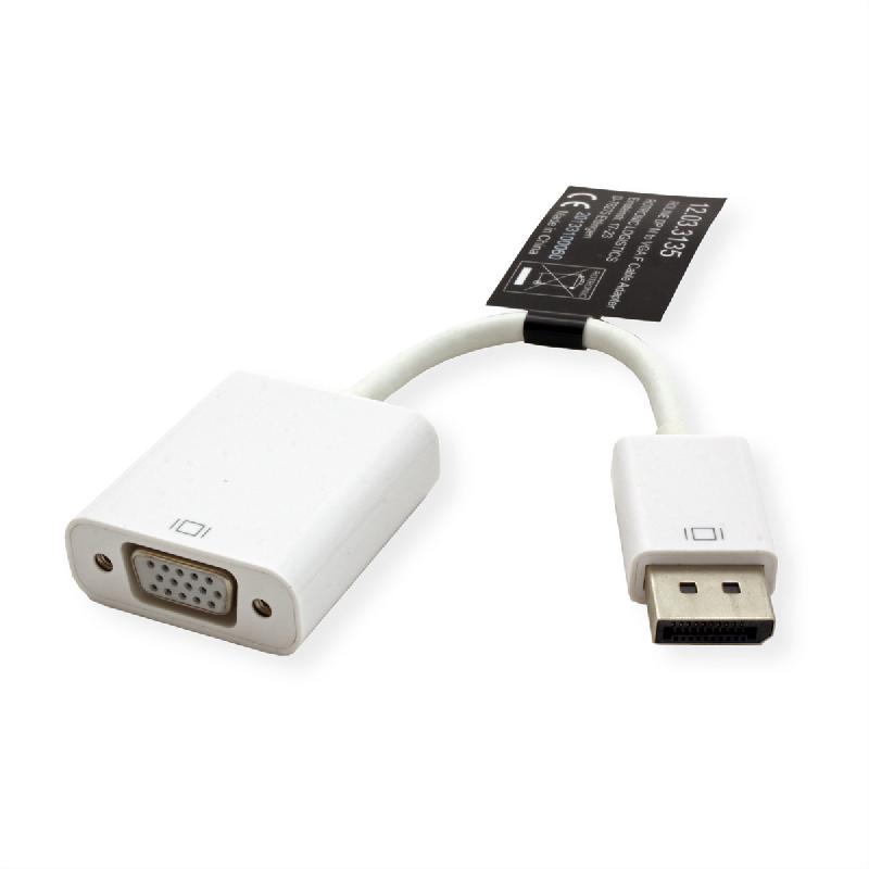 Roline adaptateur displayport-vga, dp m - vga f_1