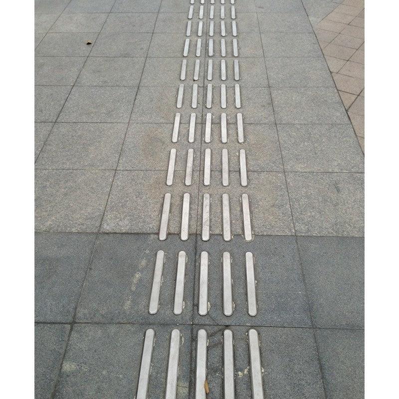 Bande podotactile - Bande podotactile inox diamanté - 290mm_1