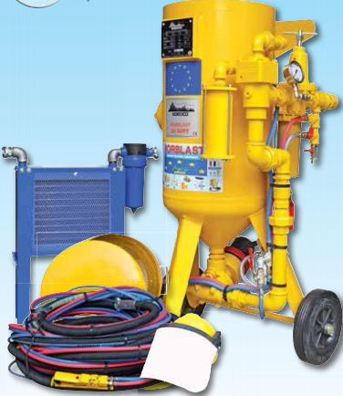 NOB60SOFT/SA-2 - Compresseur pour sablage - Norexco - 60L - Nettoyage et décapage multi-supports_0
