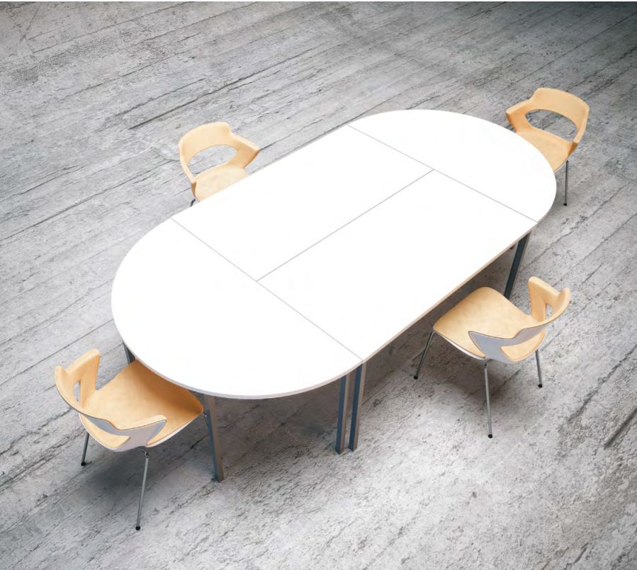 Rencontre - Table de réunion polyvalente et modulaire pour aménagements flexibles_1