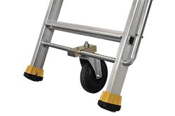 Erm - Plateforme de travail individuelle en aluminium - Centaure - 4 à 14 marches - Marches antidérapantes de 80 mm de large_1