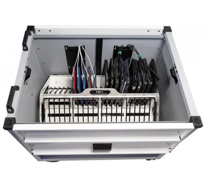 Lockncharge Joey 40 - Chariot avec racks pour 40 appareils mobiles, compatible et sécurisé_1