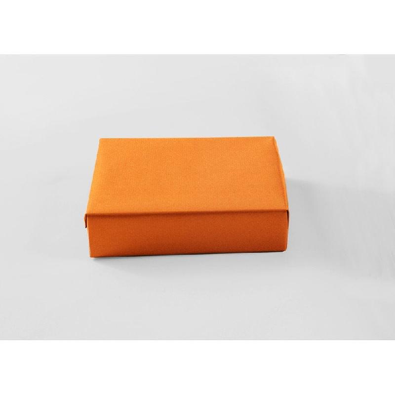 Papier kraft mandarine - 0,70 x 100 m - pour emballage cadeau et protection de produits_1