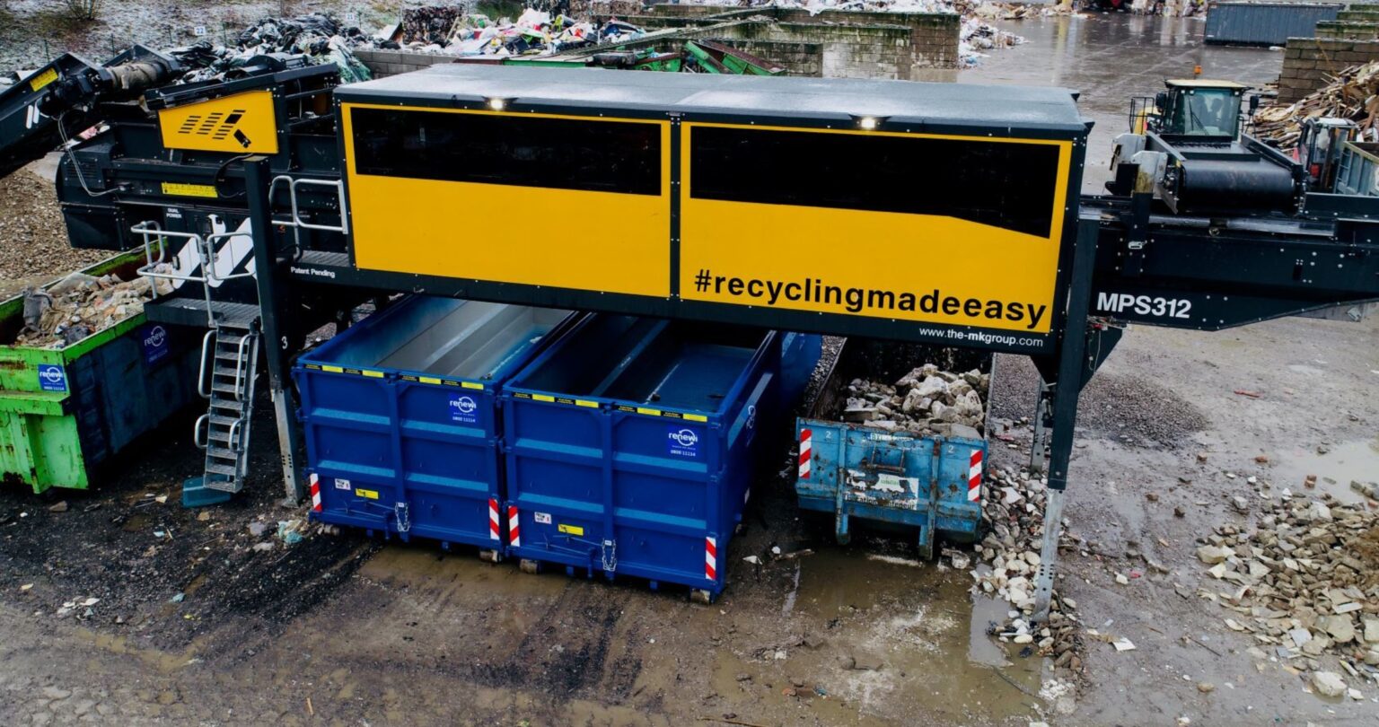 Table de tri mobile hybride PS312M - séparateur d'air, diesel-électrique, pour déchets C&D, matières organiques et plastiques_1