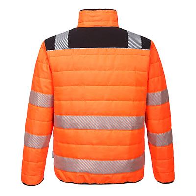Veste haute visibilité - Polyester indéchirable, isolation thermique légère - PW3 Hi-Vis Baffle - PW371 - Portwest_1