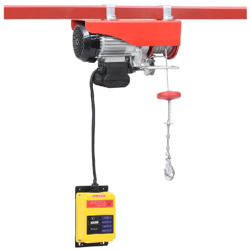 Vidaxl palan électrique avec télécommande sans fil 1000 w 300/600 kg 146505_1