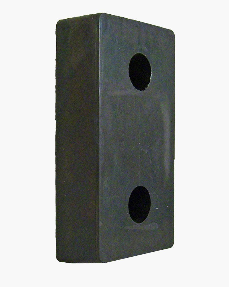 Butée de quai en caoutchouc haute résistance - RB300 - 300x230x105 mm - viso_1
