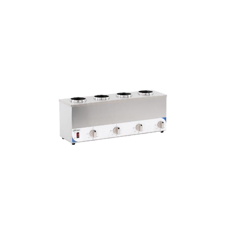 Chauffe-sauce 4 bouteilles | Casselin - CCS4_1