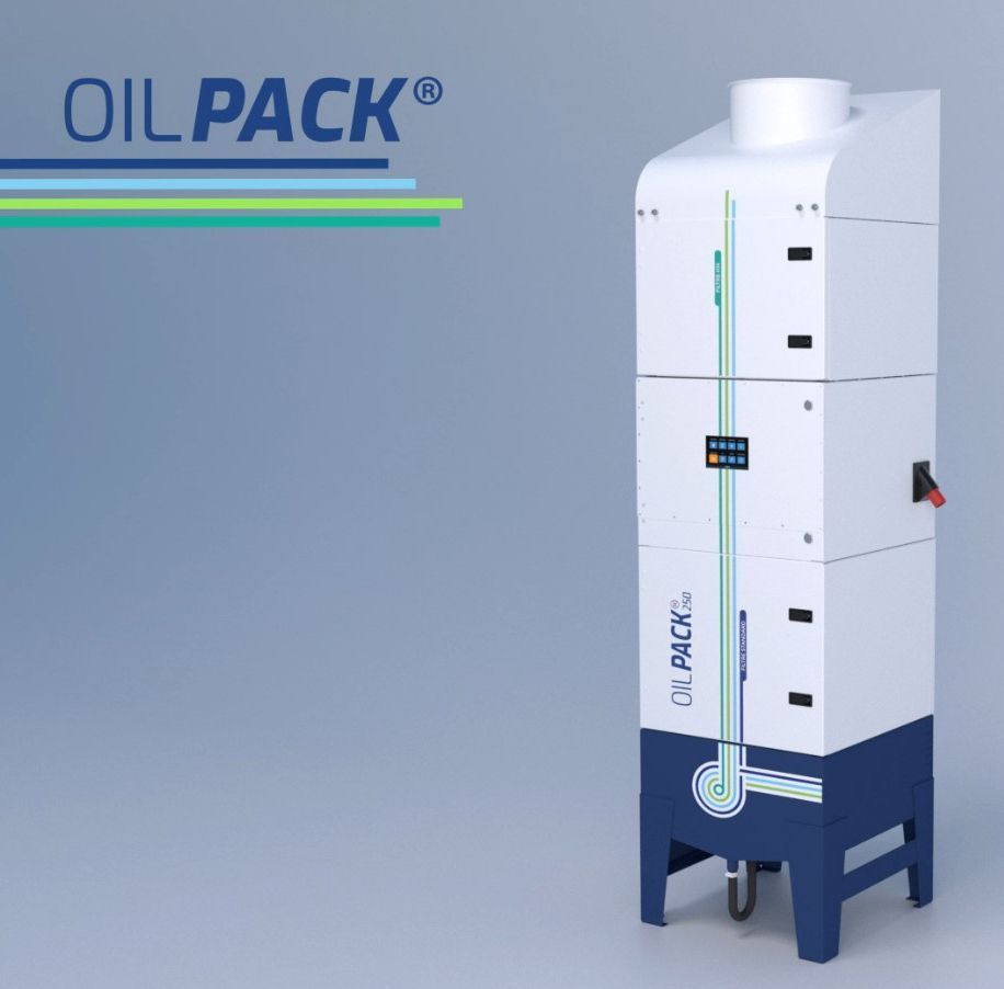 Collecteur de brouillard d'huile et fluides de coupes Oilpack®_0