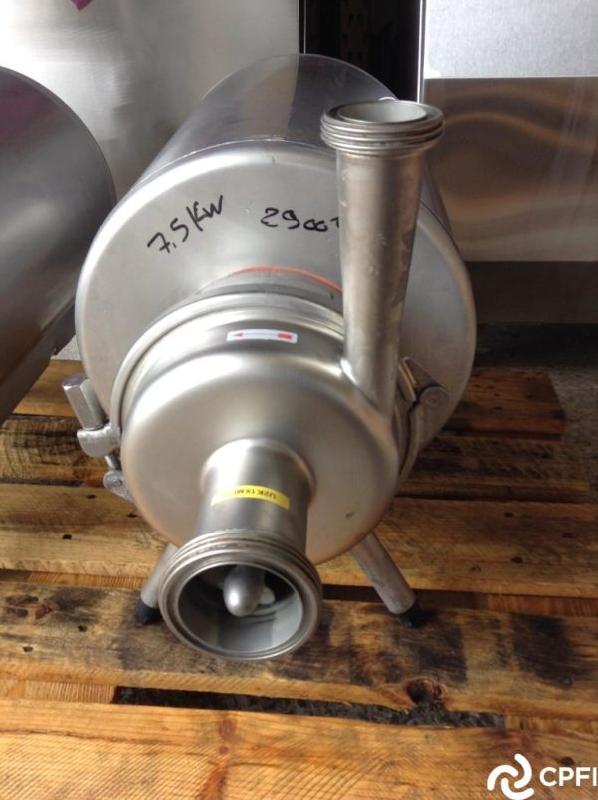 Pompe centrifuge APV-SPX W+ I 35/35 - 7.5 kW - 2900 t/mn - Diamètres: 175/76/51 mm_1