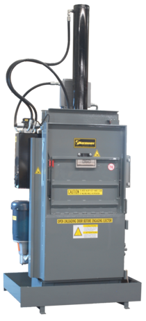 Presse à balle verticale à extraction de liquide ExtractPack - mise en balles PET, canettes et drainage en une étape_1