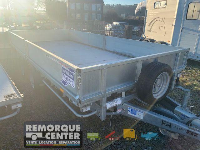 Remorque plateau IFOR WILLIAMS - LM146G - 423x198 cm - PTAC : 3500 kg - 2 Essieux - Reference -CT166-IFW_1