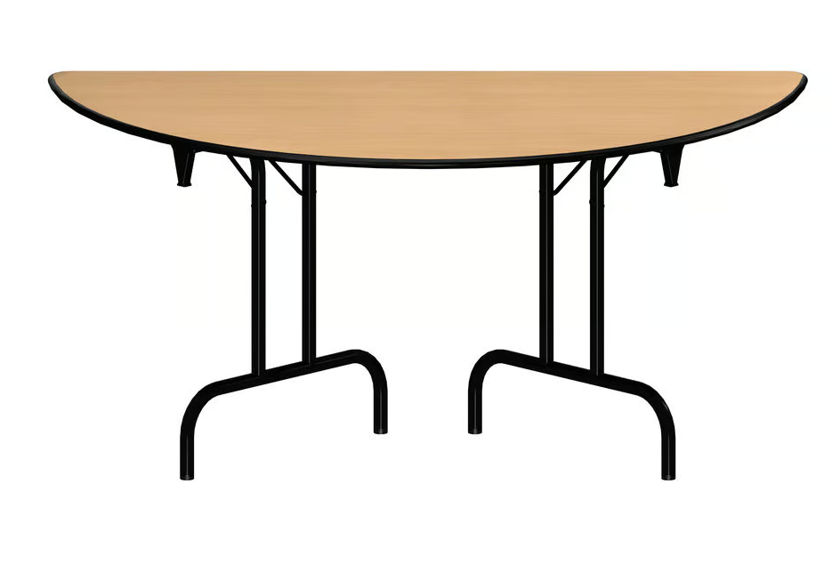 Table pliante robuste et compacte pour espaces polyvalents_1