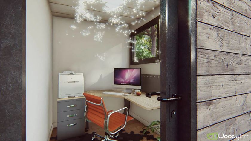 Tiny house 5m2 - Woody Loft - Bureau de jardin sans autorisation administrative_1