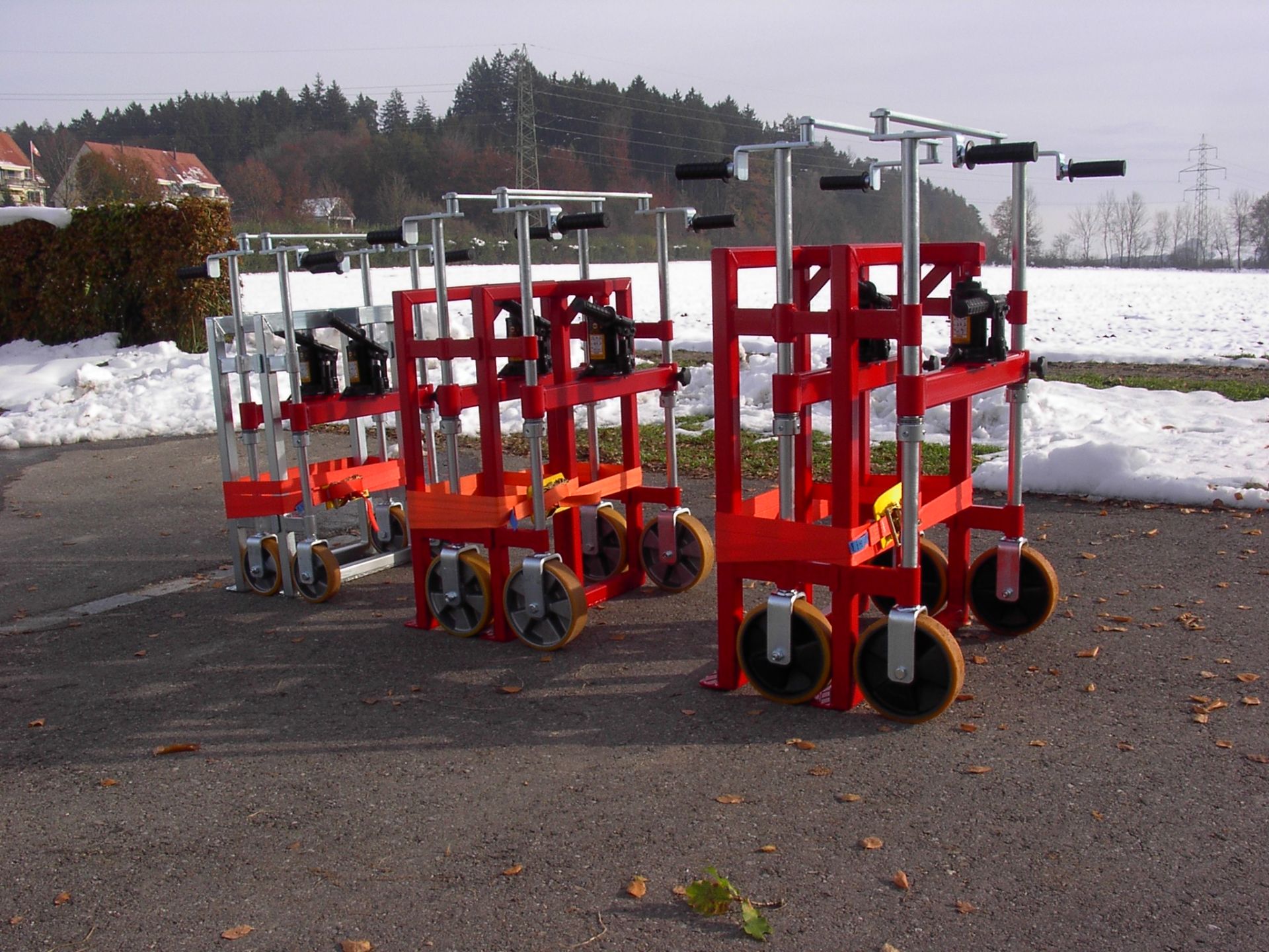 Transporteurs hydrauliques - maniement facile - charge jusqu'à plus de 5 tonnes_1