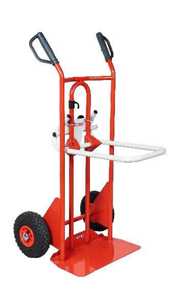 Diable porte-bacs FIMM - capacité jusqu'à 250 kg - adapté bacs 300x400 mm - roues étoile ou increvables_1