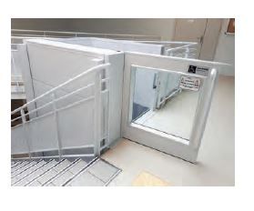 Élévateur PMR CIBES A5000 pour installation en pylône vitré ou tôlé