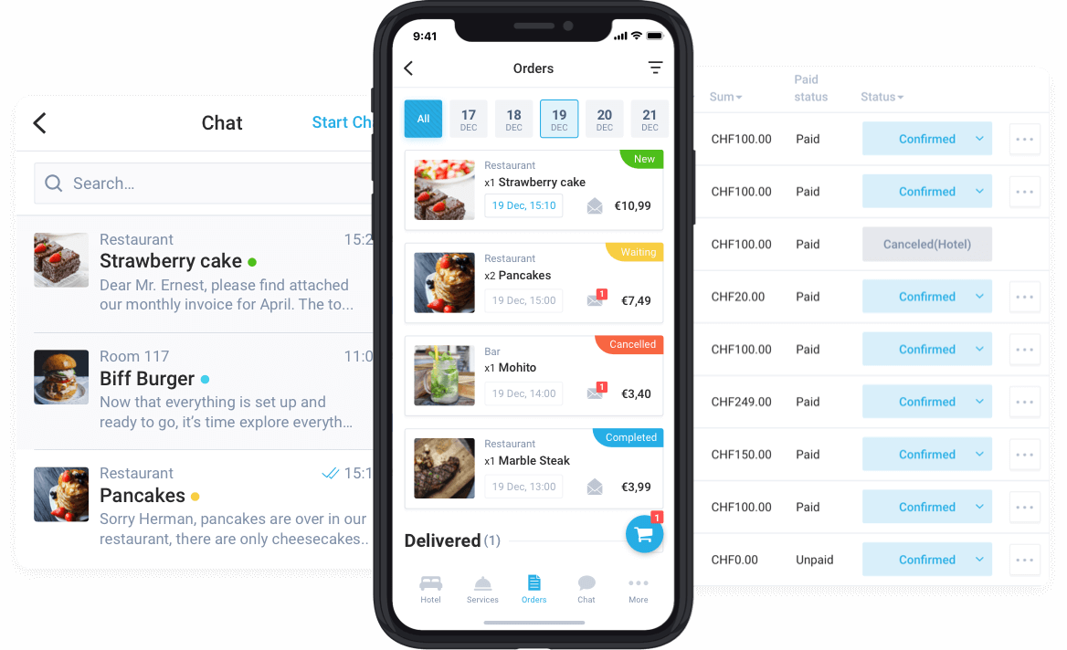 Logiciel de gestion hôtelière préconfiguré, pour appartements, B&B, restaurants, petits et grands hôtels - HotelFriend_1