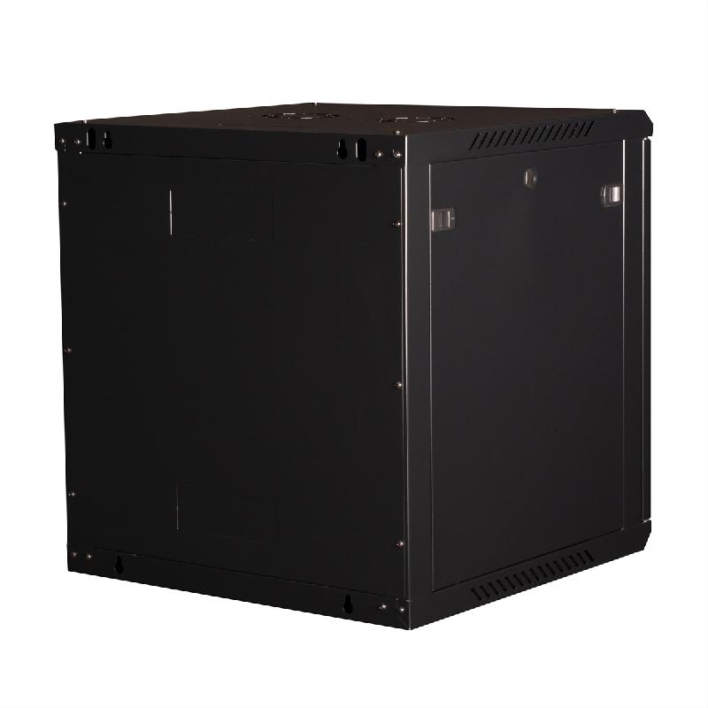 VALUE Boîtier mural 19 pouces 12U, 600 x 600 mm, noir, kit à assembler_1