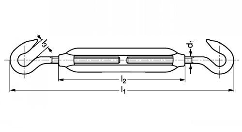 18-43 - Tendeur d'arrimage à lanterne 2 crochets en inox - Emile Maurin_1