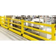 Barrière de protection piéton - MPM - PEDESTRIAN 150 avec renfort réglable - hauteurs jusqu’à 2500 mm_1