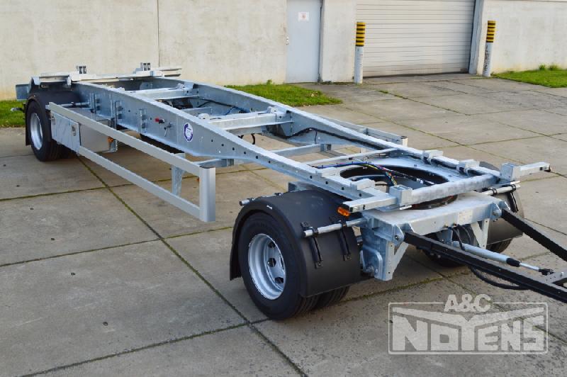 Remorque porte-conteneurs - A&C Noyens - acier haute qualité, suspension pneumatique, freins à disque_1