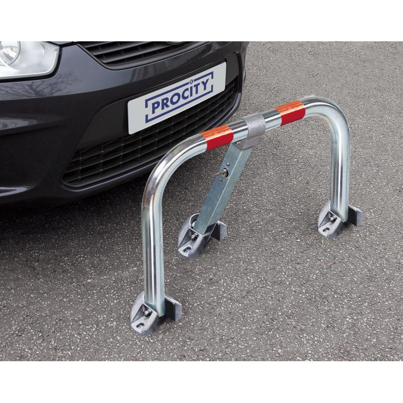 Bloc parking classique - Réf : 204813 - Acier galvanisé avec bandes réfléchissantes_1