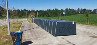 Consigne à vélo individuelle robuste, modulaire et élégant, conçue pour les cyclistes urbains - Citybox_1