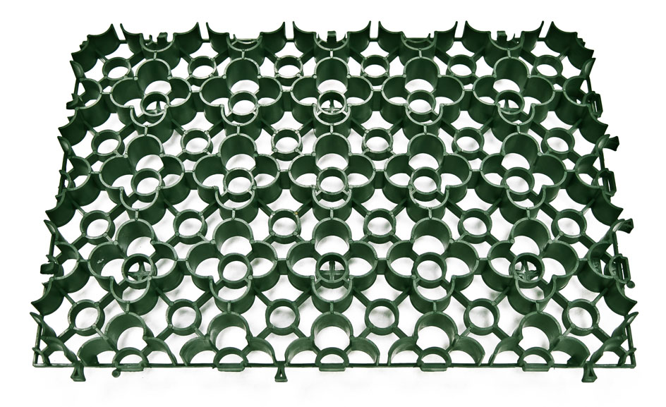 Dalle de parking gazon QuatreFeuille - Envirotiss - Stabilisation et drainage_1