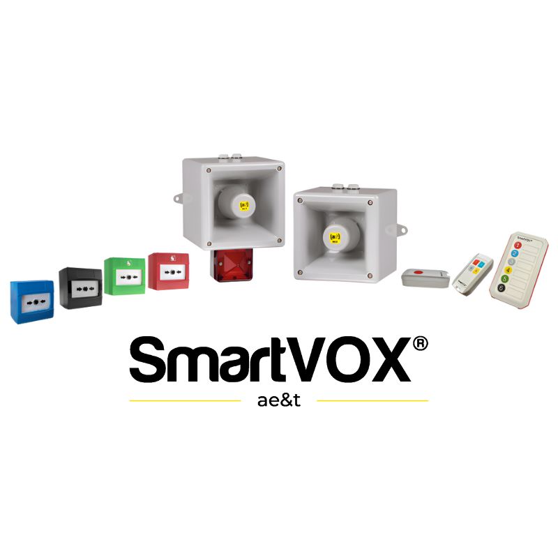 Avertisseur Vocal Radio 126 dB SmartVOX® SV230 - Messages personnalisables et communication longue distance_1