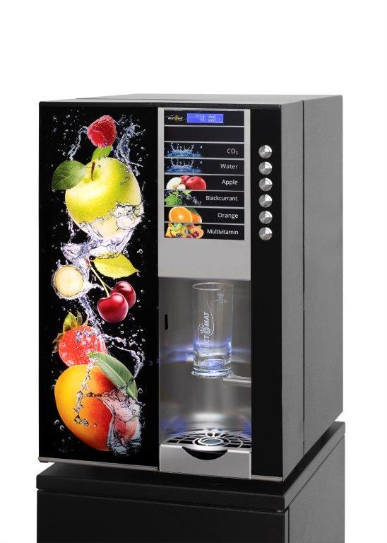 Distributeur de boissons Fructomat JDM 4 - 4 sélections, fonction CO2, design moderne_1