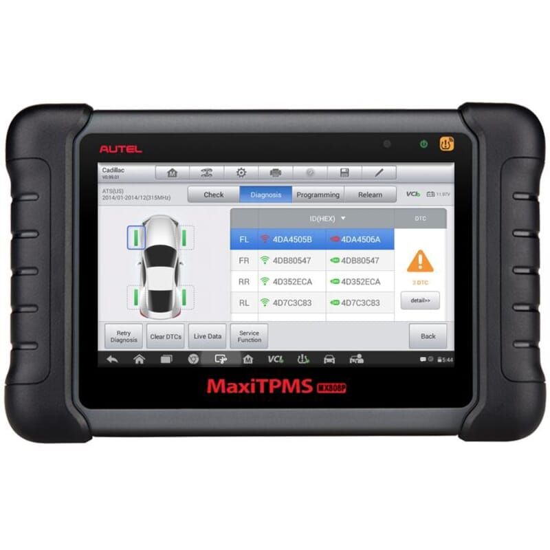 MaxiTPMS MX808 TS/TS608 - Valise de diagnostic auto Autel France - écran 7 pouces - diagnostic avancé et TPMS complet_1